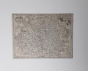 SAXONIA Superioris : Lusatiae, Misnia, Voytlandia, Karte - (Kupferstich / ca. 1632)