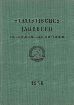 Statistisches Jahrbuch der Deutschen Demokratischen Republik 1959