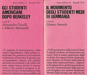 Bild des Verkufers fr Gli studenti americani dopo Berkeley zum Verkauf von Studio Bibliografico Marini