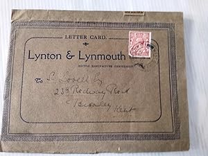 Seller image for Letter Card Lynton and Lynmouth for sale by Your Book Soon