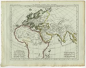 Antique Print-EUROPE-ANCIENT WORLD-AFRICA-ASIA-Herisson-1806