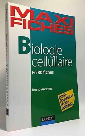 Maxi Fiches de Biologie cellulaire - 80 Fiches: 80 Fiches