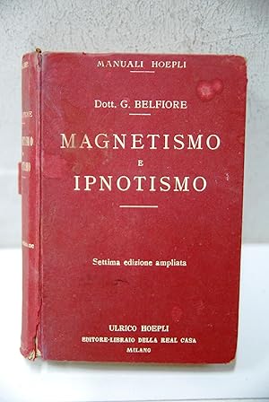 Seller image for magnetismo e ipnotismo costa da riprendere for sale by STUDIO PRESTIFILIPPO NUNZINA MARIA PIA