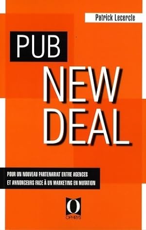 Imagen del vendedor de Pub new deal - Patrick Lecercle a la venta por Book Hmisphres