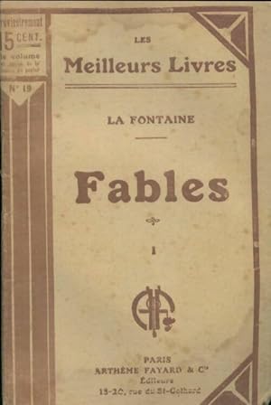 Image du vendeur pour Fables Tome I - Jean De La Fontaine mis en vente par Book Hmisphres