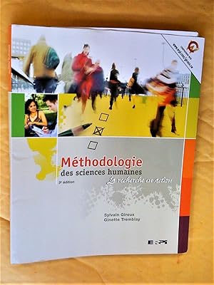 Seller image for Mthodologie des sciences humaines - La recherche en action, 3e dition for sale by Claudine Bouvier