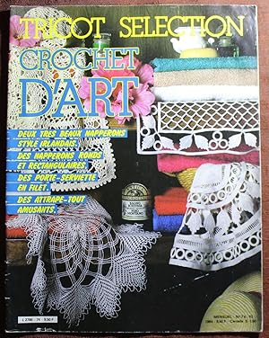 Image du vendeur pour Tricot Slection CROCHET D'ART - n74 de 1984 mis en vente par Bouquinerie Spia