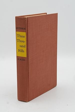 Seller image for These Thousand Hills. for sale by ATGBooks