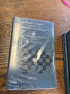 Image du vendeur pour Marsilius of Inghen: Quaestiones Super Quattuor Libros Sententiarum, Liber Primus, Quaestiones 8-21 (Studies in the History of Christian Thought) (Vol 2) mis en vente par Riverow Bookshop