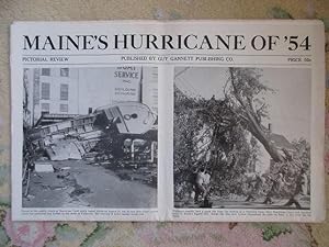 Newspaper MAINE'S HURRICANE OF '54. Pictorial Review