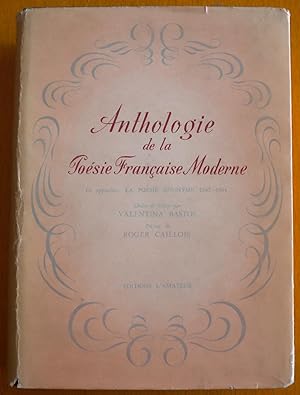 Anthologie de la Poésie Francaise Moderne