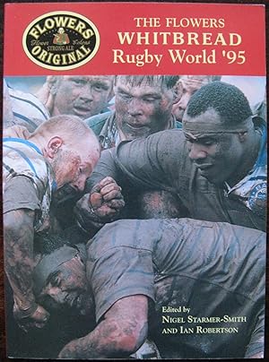 The Flowers Whitbread Rugby World 95. Signed by Will Carling and Ian Robertson.