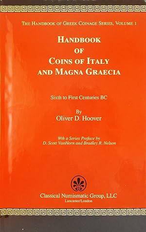 Imagen del vendedor de HANDBOOK OF COINS OF ITALY AND MAGNA GRAECIA a la venta por Kolbe and Fanning Numismatic Booksellers