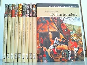 Bild des Verkufers fr Lebensalltag . Konvolut aus 10 Bchern. 1. Lebensalltag whrend des Zweiten Weltkriegs. / 2. Lebensalltag im Mittelalter. / 3. Lebensalltag zur Zeit der Entdecker. / 4. Lebensalltag der Inka. / 5. Lebensalltag in China. / 6. Lebensalltag in biblischer Zeit. / 7. Lebensalltag der Wikinger. / 8. Lebensalltag in prhistorischer Zeit. / 9. Lebensalltag im 16. Jahrhundert. / 10. Lebensalltag zur Zeit der Siedler und Pioniere. zum Verkauf von Antiquariat Ehbrecht - Preis inkl. MwSt.