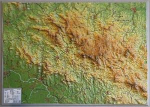 Image du vendeur pour Relief Bayerischer Wald klein 1:275.000 mis en vente par Rheinberg-Buch Andreas Meier eK