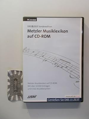 Metzler Musiklexikon auf CD-ROM [Windows CD-ROM].