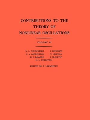 Imagen del vendedor de Contributions to the Theory of Nonlinear Oscillations a la venta por GreatBookPricesUK