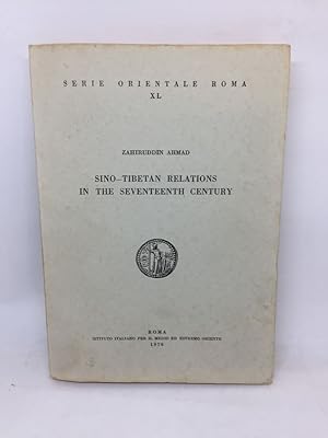 Bild des Verkufers fr SINO-TIBETAN RELATIONS IN THE SEVENTEENTH CENTURY zum Verkauf von Any Amount of Books