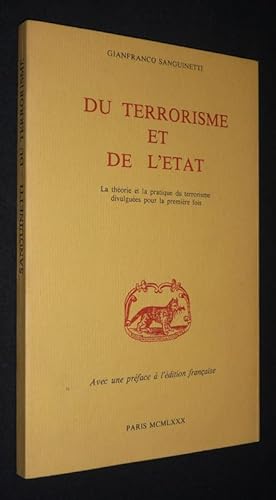 Image du vendeur pour Du terrorisme et de l'tat : La thorie et la pratique du terrorisme divulgues pour la premire fois mis en vente par Abraxas-libris