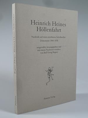Seller image for Heinrich Heines Hllenfahrt. for sale by Antiquariat Dorner