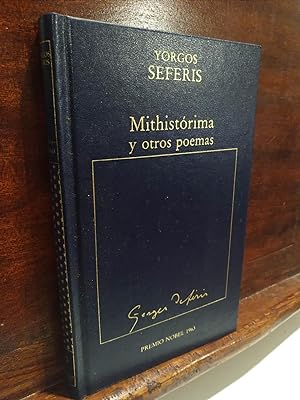 Imagen del vendedor de Mithistorima y otros poemas a la venta por Libros Antuano