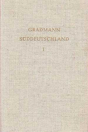 Imagen del vendedor de Sddeutschland mit 49 Textabbildungen und 43 Tafeln und Karten : 1. Allgemeiner a la venta por Die Buchgeister