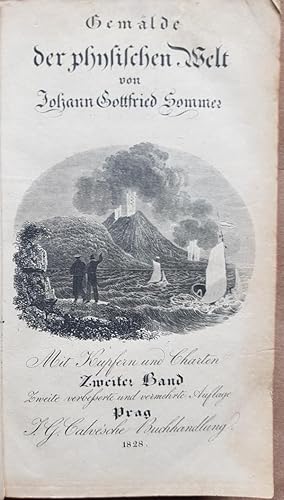 Bild des Verkufers fr Physikalische Beschreibung der Festen Oberflche des Erdkrpers. Gemlde der physischen Welt oder unterhaltende Darstellung der Himmels- und Erdkunde. Zweiter Band. Mit 14 Kupfer-und Steintafeln. zum Verkauf von Treptower Buecherkabinett Inh. Schultz Volha