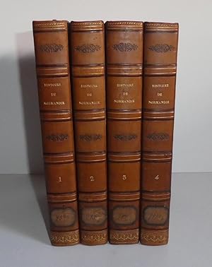 Immagine del venditore per Histoire de Normandie par Orderic Vital moine de Saint-vroul publie pour la premire fois en Franais par M. Guizot. A Caen. Chez Mancel. 1826. venduto da Mesnard - Comptoir du Livre Ancien