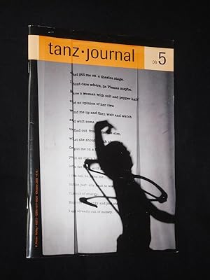tanzjournal, Heft 5, Oktober, 2006. Schwerpunkt: Tanzwissenschaft