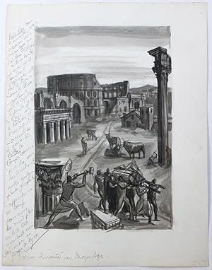 L'Eau romaine, illustrations d'Albert Decaris