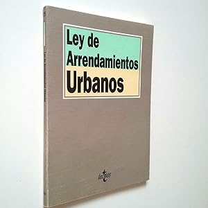 Imagen del vendedor de Ley de Arrendamientos urbanos a la venta por MAUTALOS LIBRERA