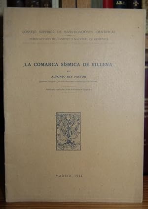 Imagen del vendedor de LA COMARCA SISMICA DE VILLENA a la venta por Fbula Libros (Librera Jimnez-Bravo)