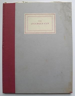 The Lycurgus Cup.