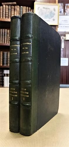 Encyclopédie de la Santé. Cours d'hygiène populaire. (deux volumes, tomes 1 et 2)
