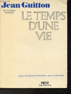 Seller image for Le temps d'une vie for sale by Le-Livre