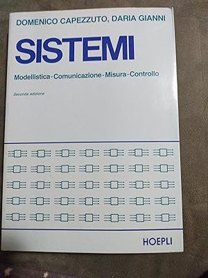 Imagen del vendedor de Sistemi modellistica-cominicazionr-misura-controllo seconda edizione a la venta por librisaggi