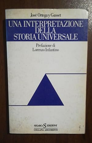 Immagine del venditore per UNA INTERPRETAZIONE DELLA STORIA UNIVERSALE venduto da librisaggi