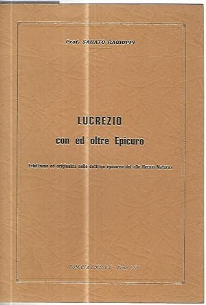 Lucrezio con ed oltre Epicuro