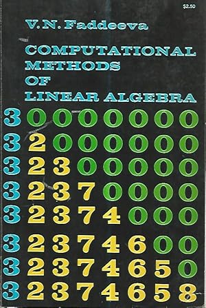Immagine del venditore per Computational methods of linear algebra venduto da librisaggi