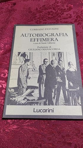 Autobiografia effimera