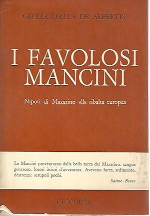 Immagine del venditore per I favolosi Mancini venduto da librisaggi
