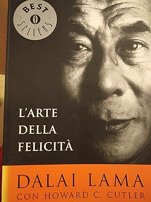 Imagen del vendedor de L arte della felicit Dalai Lama con Howard c.cutler a la venta por librisaggi