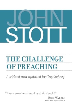 Imagen del vendedor de Challenge of Preaching a la venta por GreatBookPrices