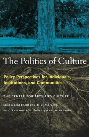 Image du vendeur pour Politics of Culture : Policy Perspectives for Individuals, Institutions, and Communities mis en vente par GreatBookPrices