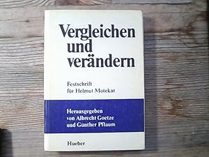 Imagen del vendedor de Vergleichen und verndern : Festschrift fr Helmut Motekat. a la venta por Antiquariat Bookfarm