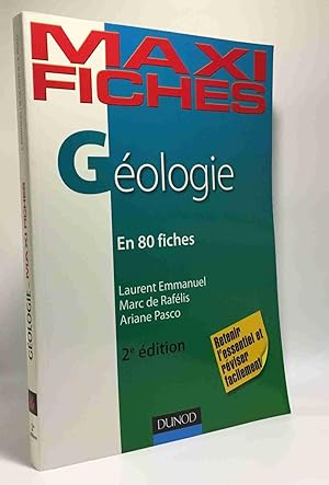 Maxi fiches de Géologie - 2e édition - En 80 fiches: En 80 fiches