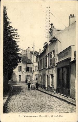 Ansichtskarte / Postkarte Vaucresson Hauts de Seine, Grande Rue