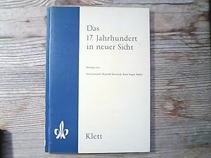 Seller image for Das 17. Jahrhundert in neuer Sicht. Der Deutschunterricht ; Jg. 21, 1969, Beih. 1 for sale by Antiquariat Bookfarm