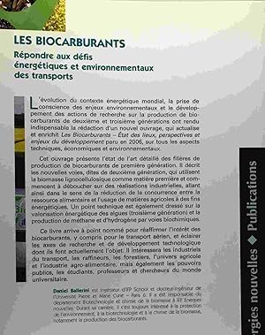 Biocarburants