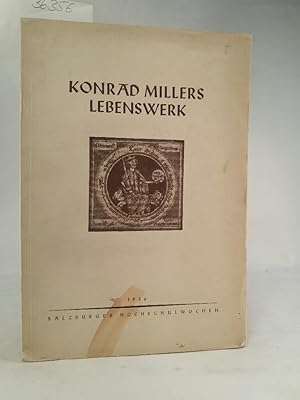 Seller image for Konrad Millers Lebenswerk - Konrad Miller's Life-Work for sale by ANTIQUARIAT Franke BRUDDENBOOKS